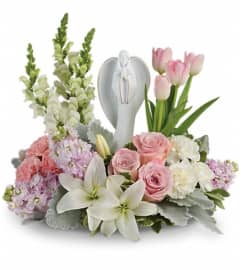 Teleflora's Garden Of Hope Bouquet. An arrangement by Flowers and Pine World.