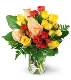 Rose Delight. An arrangement by Vemongi Flowers.