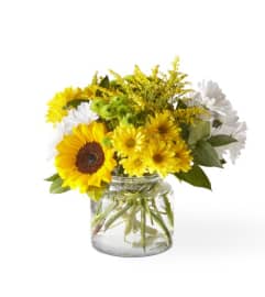 The FTD® Hello Sunshine Bouquet 2021. An arrangement by Mardi Gras Florist.