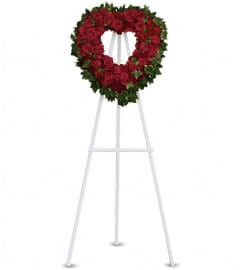 Blessed Heart. An arrangement by Wasaga Flowers.