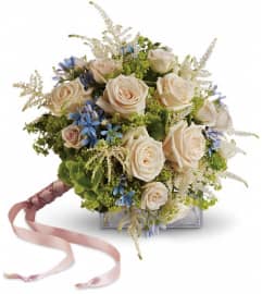 Lovely as a Rose Bouquet. An arrangement by The Flower Boutique.