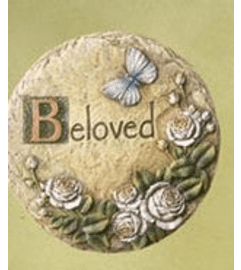BELOVED STEPPING STONES. An arrangement by J.D. Ballantine's Flowers and Gifts.