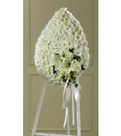 The FTD® Solace™ Teardrop. An arrangement by Mystic Garden Floral.