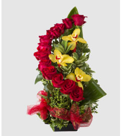 Spire of Love. An arrangement by Athena Flowers.