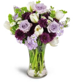 Serene Paradise™. An arrangement by Tin Roof Flower Company.