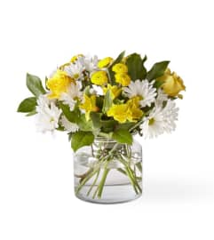 Sunny Sentiments Bouquet. An arrangement by Mardi Gras Florist.