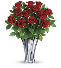 Flawless Romance Bouquet. An arrangement by Pompano Beach Floral.