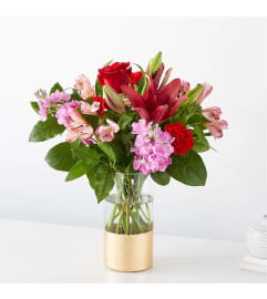 Sweetest Soulmate Bouquet. An arrangement by Country Cousins Flower Shop.