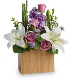 Kissed With Bliss by Teleflora. An arrangement by Pompano Beach Floral.