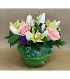 After the Rain Bouquet. An arrangement by Matles Florist.