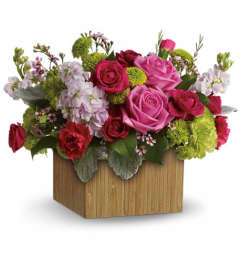 Teleflora's Garden Delights. An arrangement by Artistic Way Flowers.