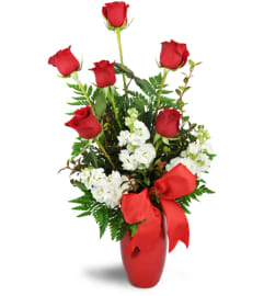 True To My Heart™. An arrangement by Abundant Flowers and Gift Shoppe.