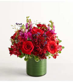 Vivid Devotion. An arrangement by Flowers of Jacksonville.