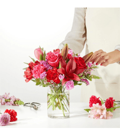 Together Forever - A Florist Original. An arrangement by Honie Rose Design.