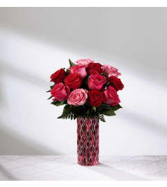 The FTD® Art of Love™ Rose Bouquet 2017. An arrangement by Mystic Garden Floral.