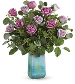 Teleflora's Watercolor Roses Bouquet. An arrangement by Pompano Beach Floral.