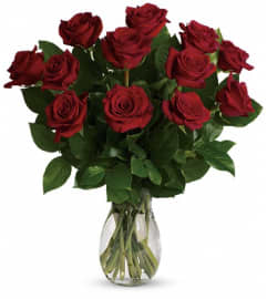My True Love Bouquet with Long Stemmed Roses. An arrangement by My Bloomin Shop.