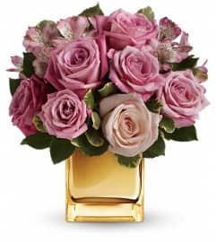 A Radiant Romance by Teleflora. An arrangement by Pompano Beach Floral.