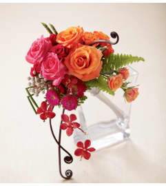 The FTD® Brilliant Blossoms™ Bouquet. An arrangement by Cal's Grower Direct.