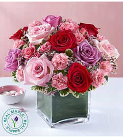 Forever Yours Rose Medley by Real Simple®. An arrangement by Graceland Florist. Forever Yours Rose Medley by Real Simple®. An arrangement by Graceland Florist.