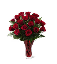 The FTD® Anniversary Rose Bouquet. An arrangement by Mystic Garden Floral.