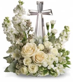Teleflora's Divine Peace Bouquet for Easter. An arrangement by Pompano Beach Floral.