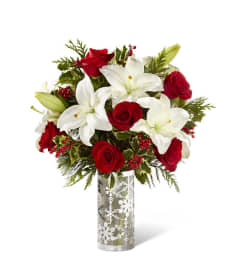 The FTD® Holiday Elegance™ Bouquet 2016. An arrangement by Flamingo Floral and Gifts.