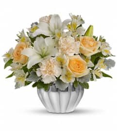 Teleflora's Kiss Me Softly. An arrangement by Pompano Beach Floral.