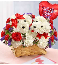 Lucky in Love™. An arrangement by Blessing and Blooms Florist.