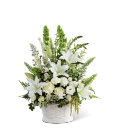 The FTD® In Our Thoughts™ Arrangement. An arrangement by Mystic Garden Floral.