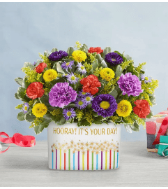Hooray! It's Your Day!™ Bouquet. An arrangement by Graceland Florist.