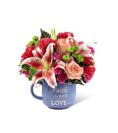 The FTD® Be Blessed™ Bouquet. An arrangement by Flamingo Floral and Gifts.