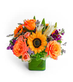 August's End™. An arrangement by Colonial Gardens Florist And Greenhouses.