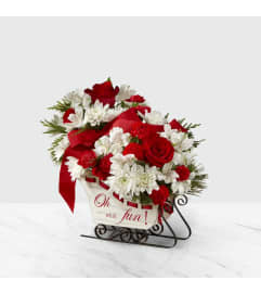 The FTD® Holiday Traditions™ Bouquet. An arrangement by Flamingo Floral and Gifts.