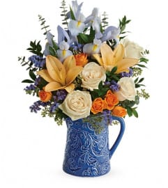 Teleflora's Spring Beauty Bouquet. An arrangement by Sunrise Greenery.