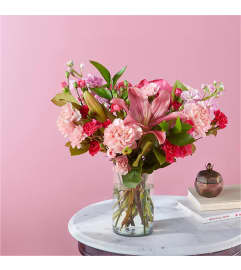 The Candy Box Bouquet by FTD. An arrangement by Mt. Scott Flowers.