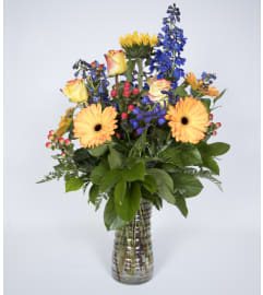 Perfect Shade. An arrangement by Erleene's Florist.