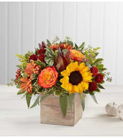Harvest Glow™ Bouquet. An arrangement by Lovingly.