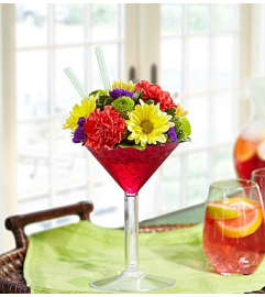 Sangria Bouquet™. An arrangement by Blessing and Blooms Florist.