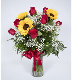 Full of Love and Joy. An arrangement by Erleene's Florist.