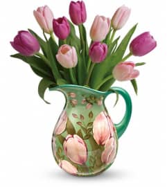 Teleflora's Pitcher Perfect Bouquet. An arrangement by Devine Orchid.