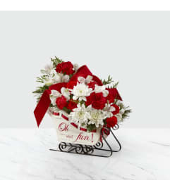 The FTD® Holiday Traditions™ Bouquet. An arrangement by Mystic Garden Floral.