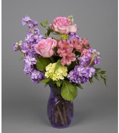 Lavender Dream. An arrangement by Forked River Florist.