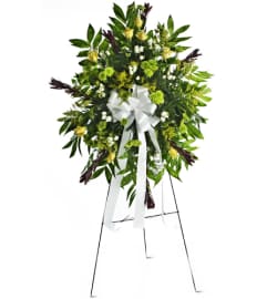 Warm Thoughts. An arrangement by Abundant Flowers and Gift Shoppe.