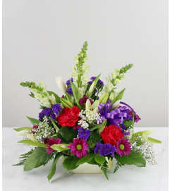 Plentiful Garden. An arrangement by Ava's Rainflorist.