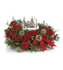 Thomas Kinkade's Oh What Fun Bouquet. An arrangement by Vivian Flowers.
