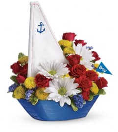 Teleflora's Little Dreamboat Bouquet. An arrangement by Artistic Way Flowers.