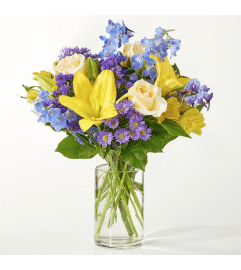 Limoncello Bouquet. An arrangement by Sueppel's Flowers.