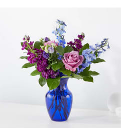 Twilight Glow Bouquet. An arrangement by Blossoms On The Trail.