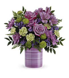 TF Serene Swirl Bouquet. An arrangement by Hillcrest Florist.